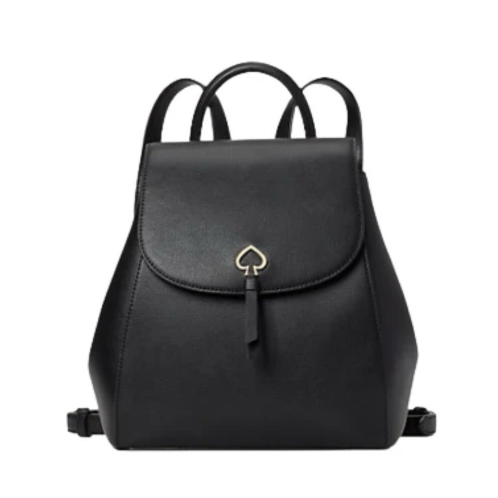 Kate Spade New York Adel Medium Flap Black Women's Backpack
